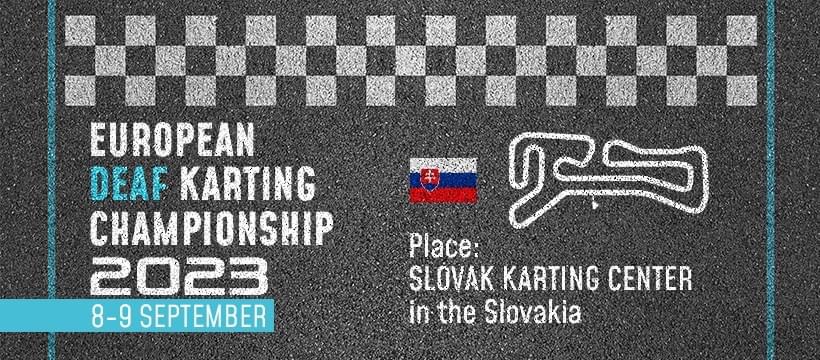 Európske majstrovstvá nepočujúcich v motokárach na SLOVAKIA RING