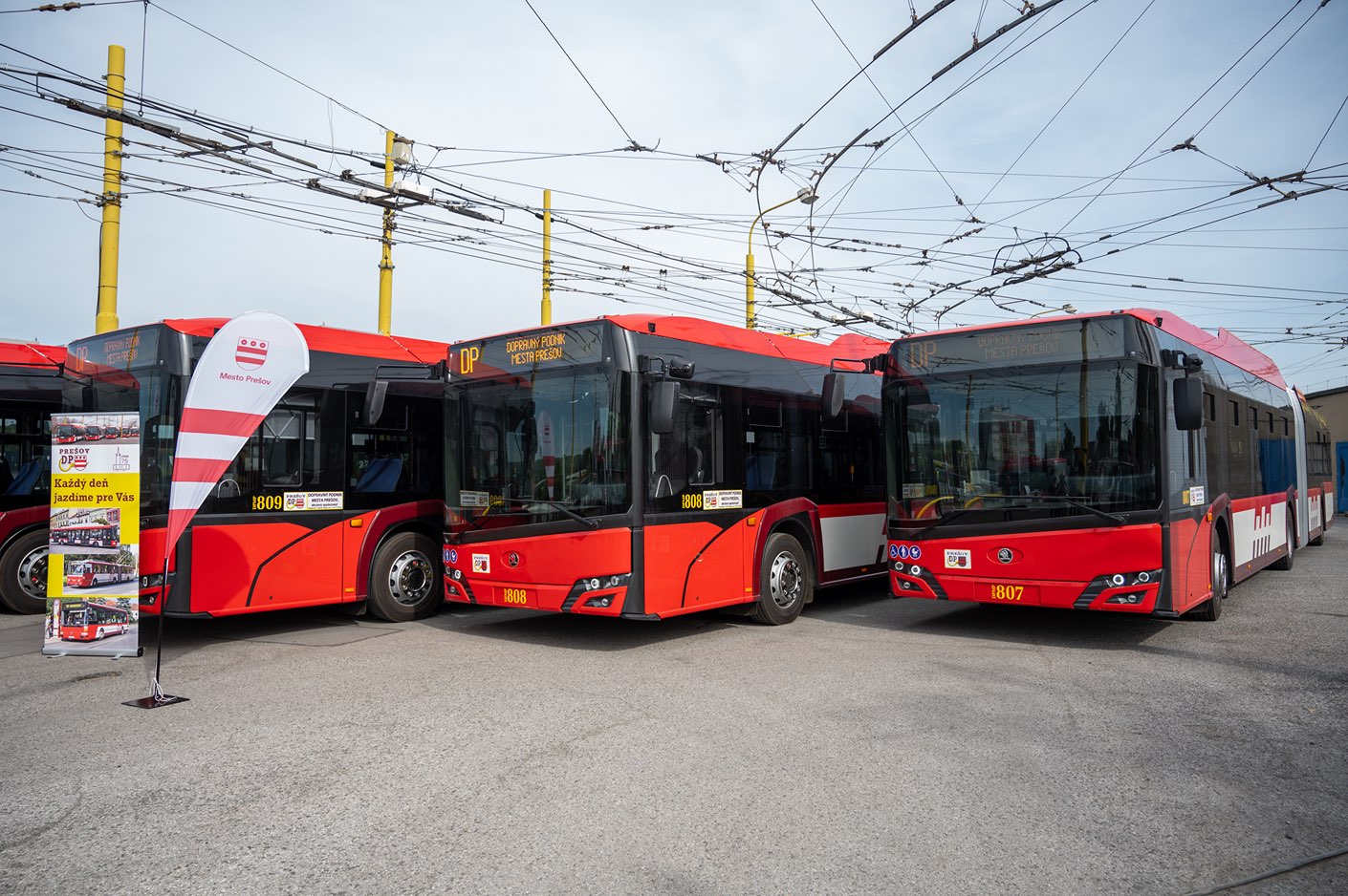 V Prešove začali jazdiť prvé parciálne trolejbusy