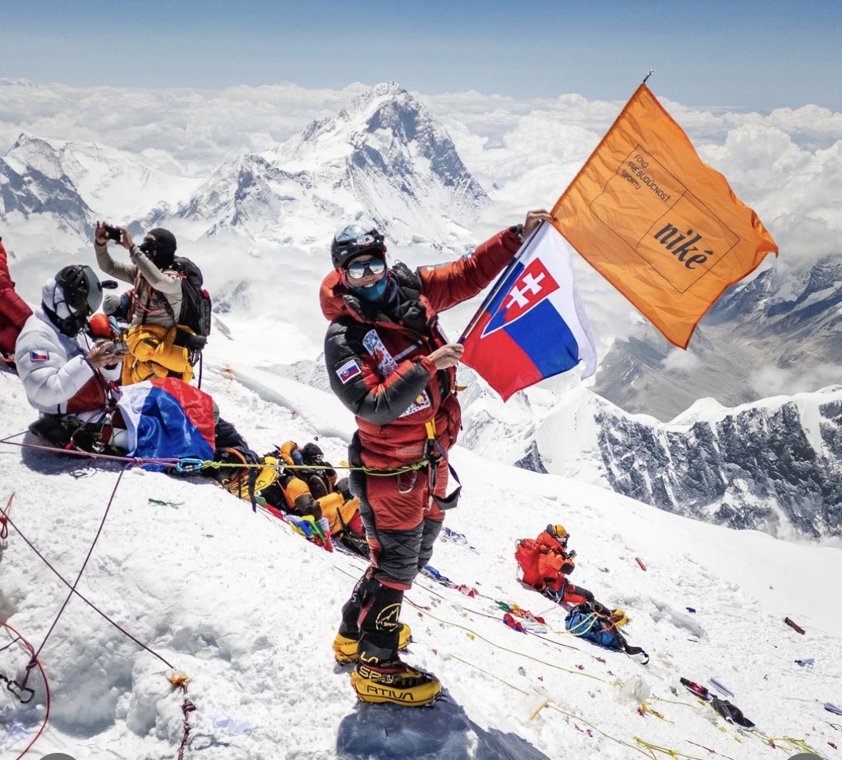 Lenka Poláčková vystúpila na Mt. Everest ako prvá Slovenka bez pomocného kyslíka