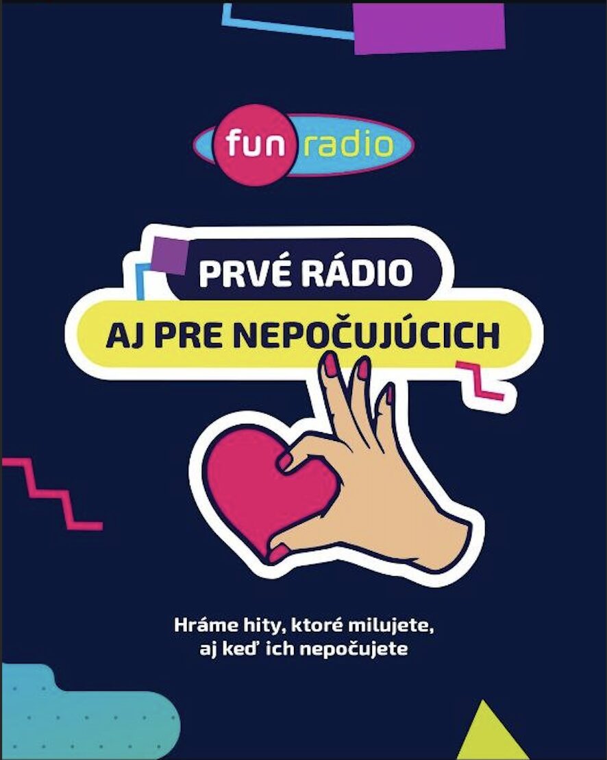 Fun Rádio Slovensko: Prvé rádio pre nepočujúcich