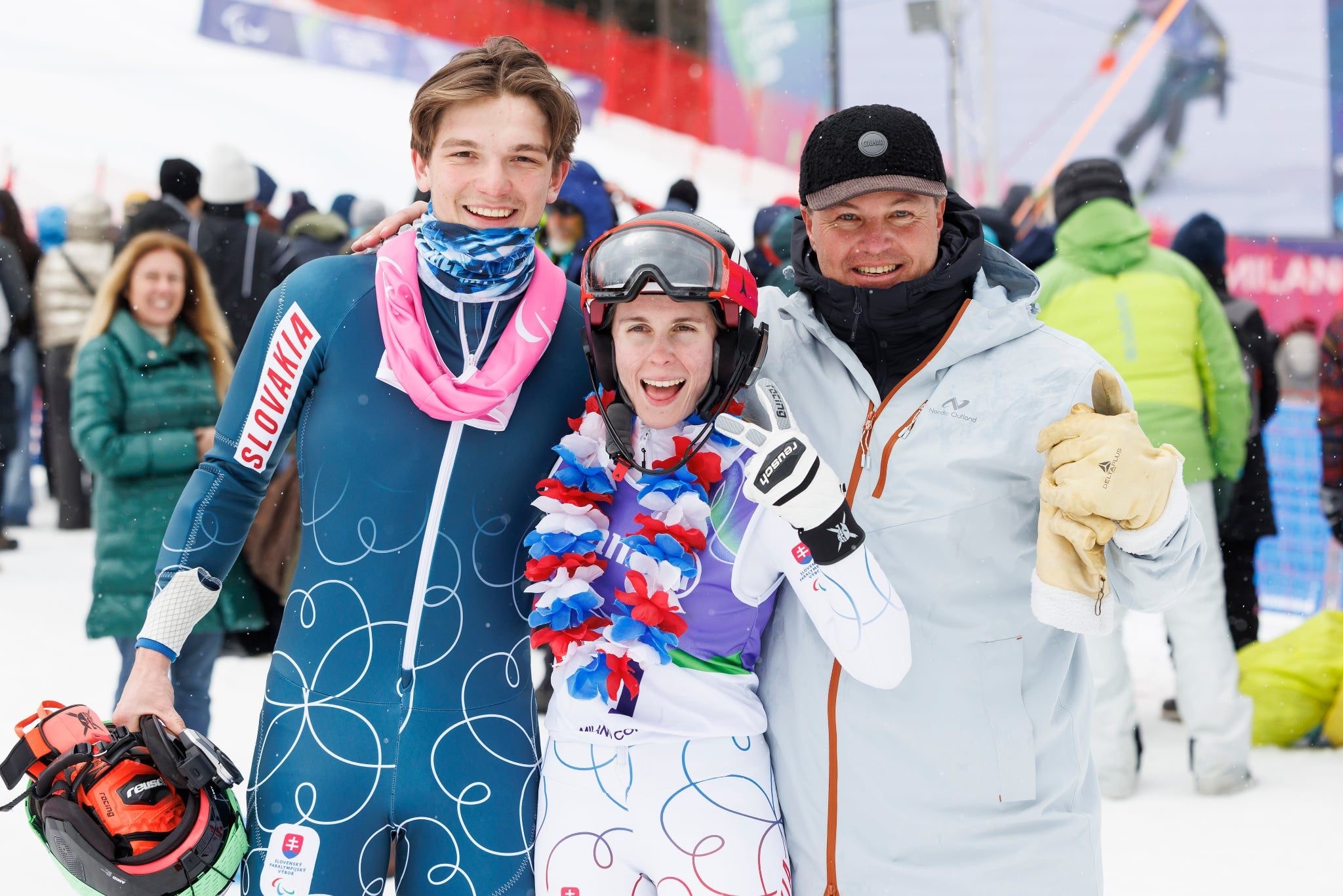 Nepočujúci navádzač doviedol lyžiarku k medaile na ZPH 2026