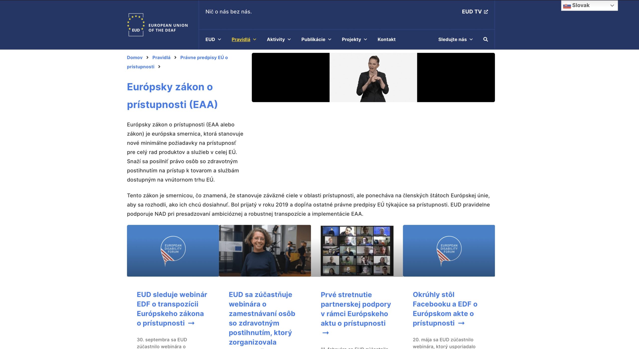 Európsky zákon o prístupnosti